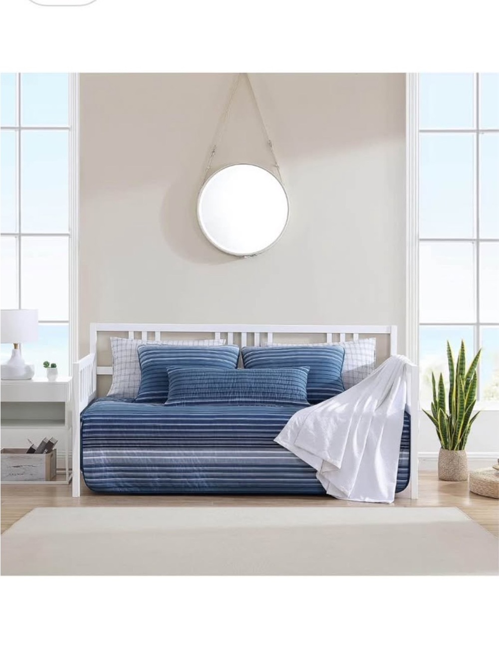 Nautica - Daybed Bedding Sets, Cotton Reversible Bed Set with Matching Shams